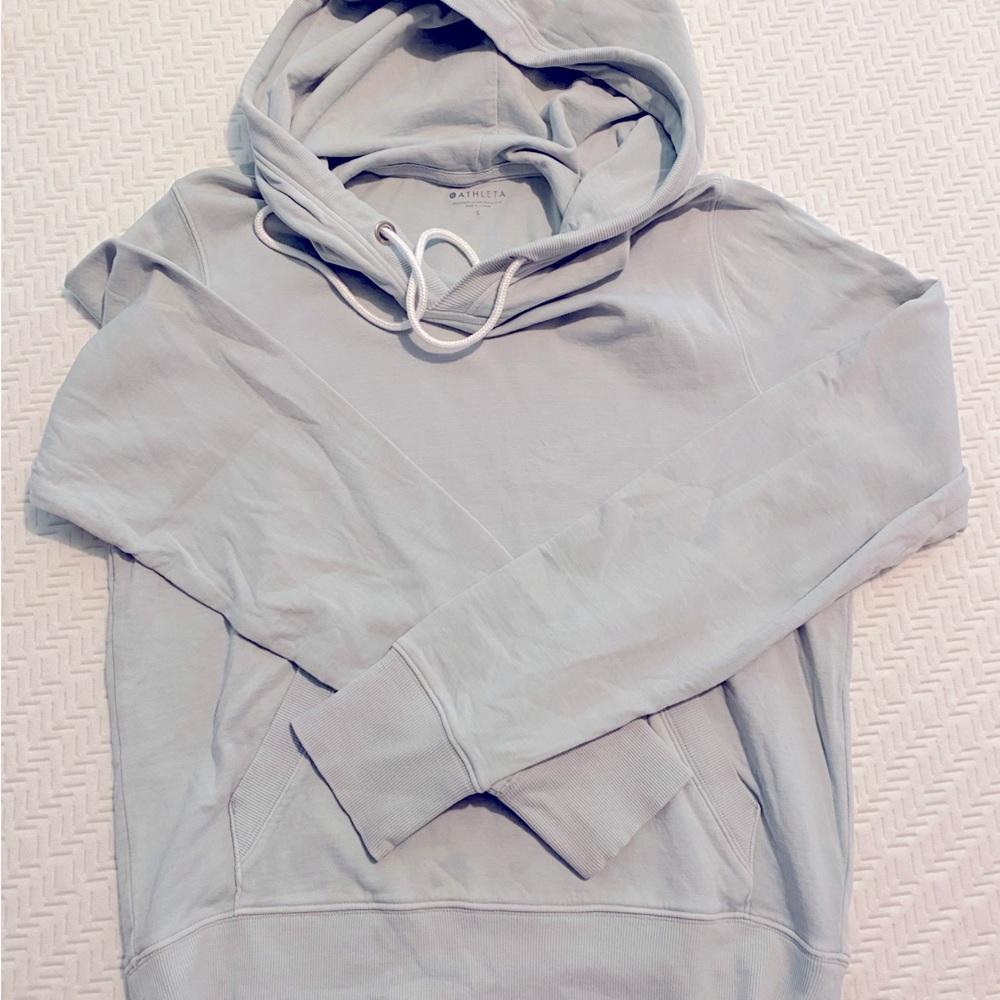 Blue/Gray Lightweight Athleta Hoodie
